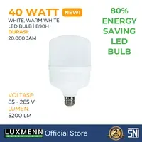 Lampu & Armatur Luxmenn LUX-B90H / 40 Watt / Fitting E27 - Tipe Bohlam