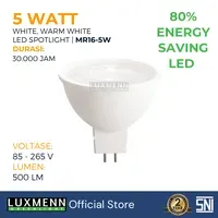 Lampu & Armatur Luxmenn LUX-MR16 / 5 Watt - Tipe Spotlight - Kuning 3000k