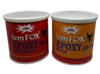 Lem Epoxy Fox Resin + Hardener 1.5kg Set