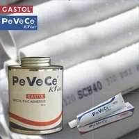 Lem Pipa Castol PeVeCe Kilat Kaleng 473 cc