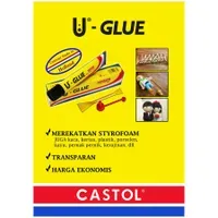 Lem Putih Castol U-Glue Tube 20 cc