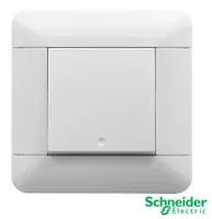 Jual Outlet Listrik Schneider Arcato E8131L1_WE 1G 1W WHITE