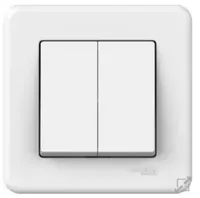 Jual Outlet Listrik Schneider Leona Saklar Tunggal 2 Gang 1 Arah LNA0300321