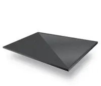 Panel Alcopan ACP PVDF 4 mm Aluskin 0.3 mm - Light Silver Kpf 2001