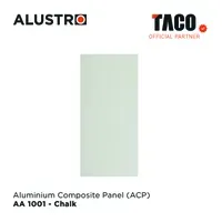 Panel Alustro ACP AA-1001 Chalk PE 3MM Skin 0.1MM