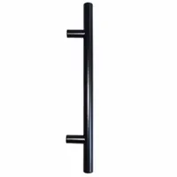 Jual Pegangan Pintu Dekkson Furniture HDL FH D208 Matt Black - 12x150x96