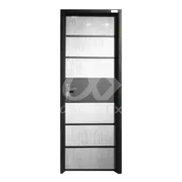 Pintu Alumunium Alphamax Boston G - Sand Black Metallic