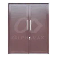 Pintu Alumunium Alphamax Max 3 - DSSP - Coklat