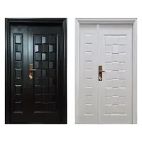 Pintu Besi/Baja Decha Door Elegant 120.01 - Mother & Son - Putih