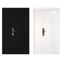 Pintu Besi/Baja Decha Door Elegant 120.02 - Mother & Son - Putih