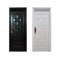 Pintu Besi/Baja Decha Door Elegant 90.01 - Single Door - Hitam