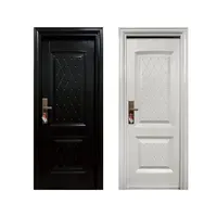 Pintu Besi/Baja Decha Door Elegant 90.04 - Single Door - Putih