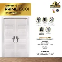 Pintu Besi/Baja Fortress Double Door Prime 150