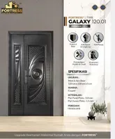 Pintu Besi/Baja Fortress Galaxy 120 - Gold