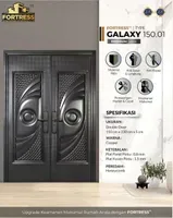 Pintu Besi/Baja Fortress Galaxy 150 - Gold