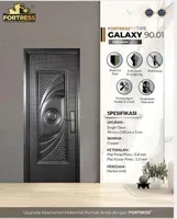 Pintu Besi/Baja Fortress Galaxy 90 - Hitam