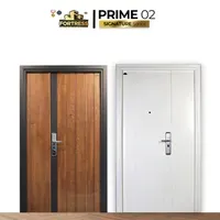 Pintu Besi/Baja Fortress Prime Mother & Son Type 02 - 120x220, Arah Bukaan Kanan, Putih