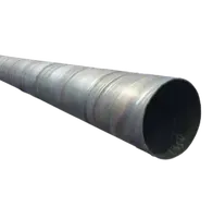 Pipa Besi Hitam & kelengkapan Spindo Spiral Hitam ASTM A252 GR.2 Beveled End Dia 500mm Tebal 10mm Panjang 12 Mtr