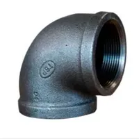 Pipa Besi Hitam & kelengkapan TSP Drat Elbow 90 Derajat BS 1/2"