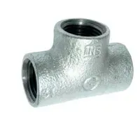 Pipa Galvanis & kelengkapan NB Tee Galvanis 1/2 inch Drat Dalam