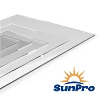 Jual Polycarbonate Sunpro Solid Sheet / Flat 3mm