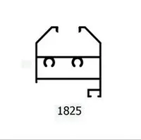 Profil Alumunium Alexindo Daun Jendela 1825