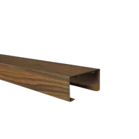 Profil Alumunium Alexindo Kusen Alumunium 60428 - Brown Anodize