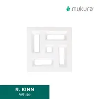 Roster Mukura 20 x 20 Kinn White