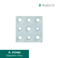 Roster Mukura 20 x 20 Pong Sapphire Grey