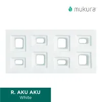 Roster Mukura 20 x 40 Aku Aku White