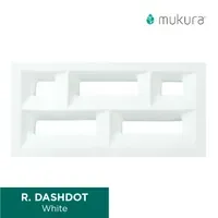 Roster Mukura 20 x 40 Dashdot Plus White