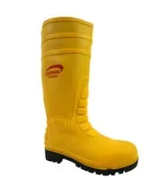 Sepatu Pengaman Leopard Boots - Kuning, No. 39