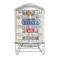 Jual Tangki Air Tirta Stainless Steel 1000 Liter Pakai Kaki